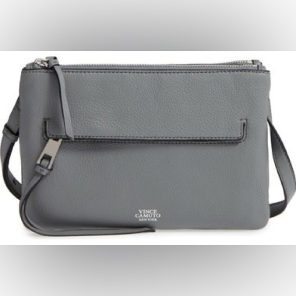 Vince Camuto double zip crossbody bag